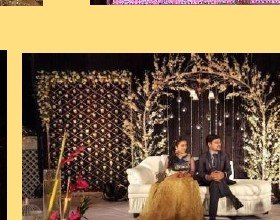 Branch & Crystal Stage Seating - Velora Villa Udaipur