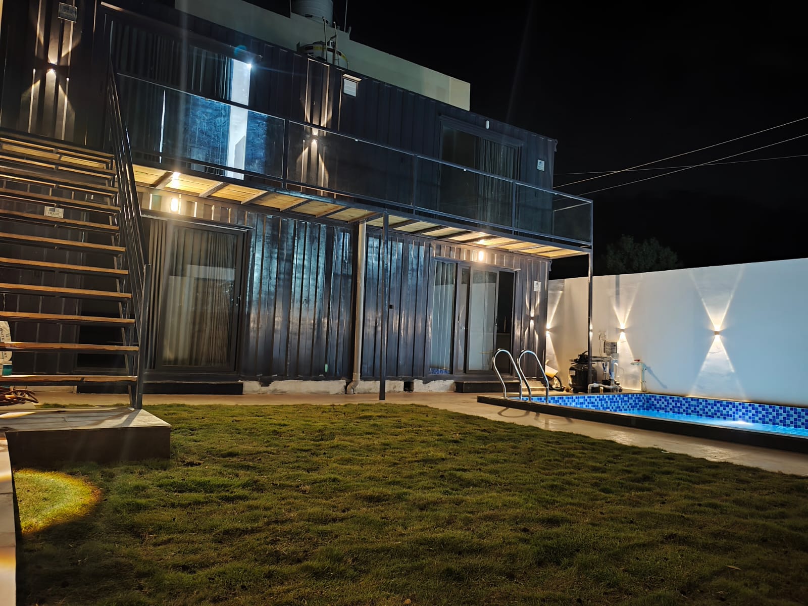 Velora Villa Udaipur — private swimming pool