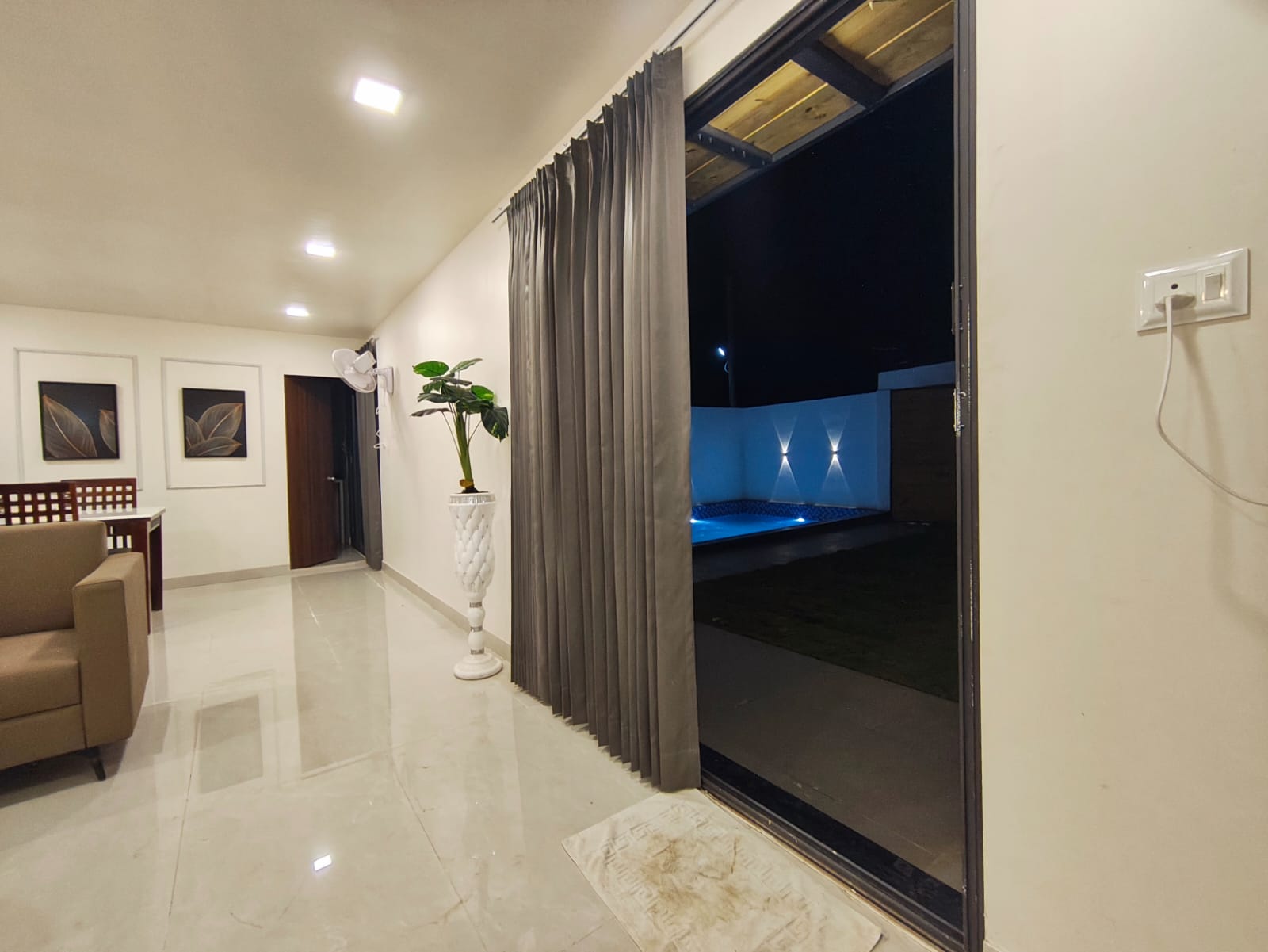 Velora Villa Udaipur — garden path and greenery